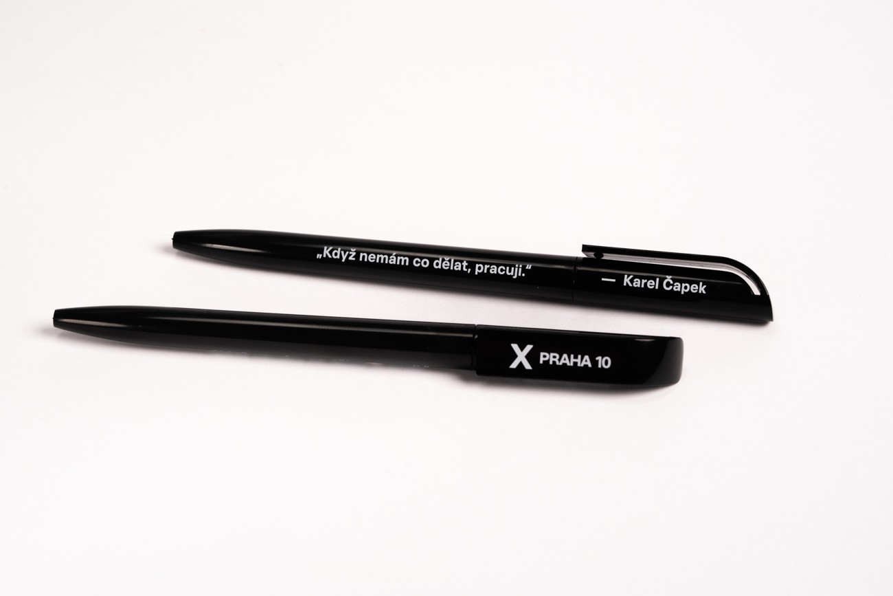 Propisovací tužka s potiskem K. Čapek